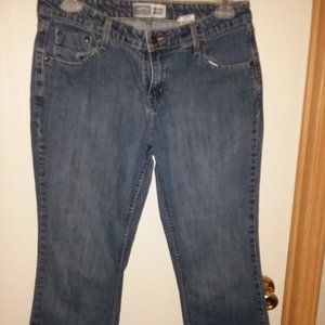 Ladies Levis sz.12 Misses Short boot cut jeans